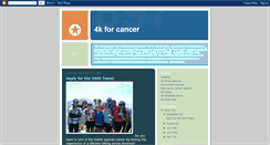Desktop Screenshot of 4k4cancer.blogspot.com