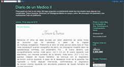 Desktop Screenshot of diariodeunmedicoii.blogspot.com