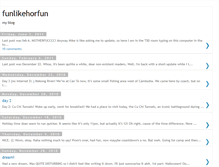 Tablet Screenshot of funlikehorfun.blogspot.com