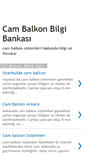 Mobile Screenshot of cam-balkon-rehberi.blogspot.com