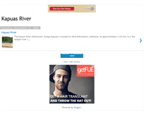 Tablet Screenshot of kapuas-river-indo.blogspot.com