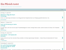 Tablet Screenshot of ladypeach-einpfirsichtestet.blogspot.com