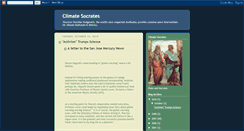 Desktop Screenshot of climatesocrates.blogspot.com