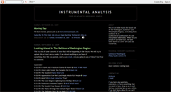 Desktop Screenshot of instrumentalanalysis.blogspot.com