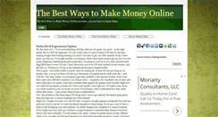 Desktop Screenshot of newbiesmoneymakingonline.blogspot.com