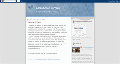 Desktop Screenshot of handymaninprague.blogspot.com