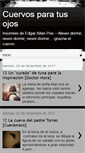 Mobile Screenshot of cuervosparatusojos.blogspot.com