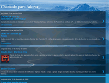 Tablet Screenshot of chamadoparaadorar.blogspot.com