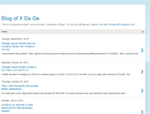 Tablet Screenshot of lifeofxdage.blogspot.com
