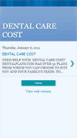 Mobile Screenshot of helpwithdentalcost.blogspot.com