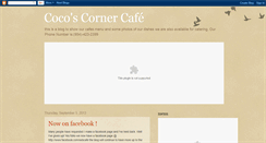 Desktop Screenshot of cocoscornercafe.blogspot.com