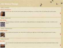 Tablet Screenshot of abimakesthings.blogspot.com