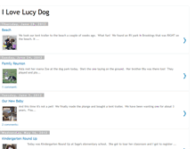 Tablet Screenshot of ilovelucydog.blogspot.com