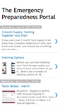 Mobile Screenshot of emergencypreparednessportal.blogspot.com