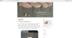 Desktop Screenshot of anastasiahandmade.blogspot.com