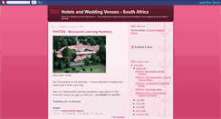 Desktop Screenshot of hotels-weddingvenues-southafrica.blogspot.com
