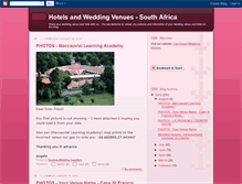 Tablet Screenshot of hotels-weddingvenues-southafrica.blogspot.com