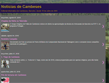 Tablet Screenshot of noticiasdecambeses.blogspot.com