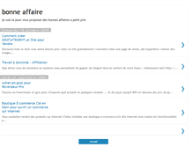 Tablet Screenshot of bonneaffaireaurelie.blogspot.com