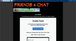 Desktop Screenshot of friends4chats.blogspot.com