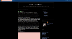 Desktop Screenshot of disneyuncut.blogspot.com