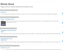 Tablet Screenshot of disneyuncut.blogspot.com