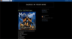 Desktop Screenshot of metalsaurus.blogspot.com
