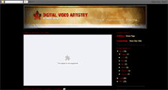 Desktop Screenshot of dvartistry.blogspot.com
