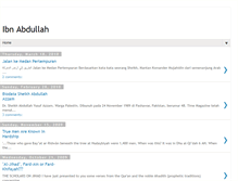 Tablet Screenshot of ibnabdullah.blogspot.com