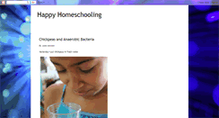 Desktop Screenshot of happyhomeschooling.blogspot.com