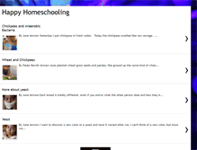 Tablet Screenshot of happyhomeschooling.blogspot.com