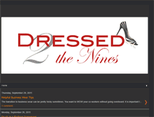 Tablet Screenshot of dressed2nines.blogspot.com