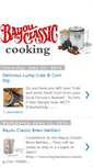 Mobile Screenshot of bayouclassiccooking.blogspot.com