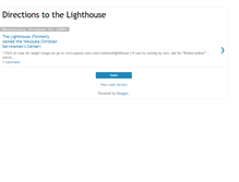 Tablet Screenshot of lighthousemap.blogspot.com