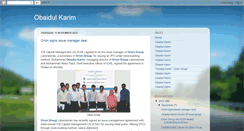 Desktop Screenshot of obaidulkarim5.blogspot.com