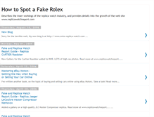 Tablet Screenshot of fakerolexes.blogspot.com