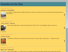 Tablet Screenshot of grandmabythesea.blogspot.com