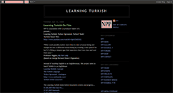 Desktop Screenshot of npplearningturkish.blogspot.com