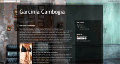 Desktop Screenshot of benefits-of-garcinia-cambogia.blogspot.com