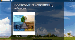 Desktop Screenshot of environmentandtreesbymahendra.blogspot.com