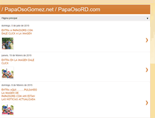 Tablet Screenshot of papaosogomez.blogspot.com