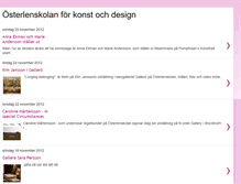 Tablet Screenshot of osterlenskolan.blogspot.com