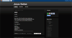 Desktop Screenshot of jesus-gaitan.blogspot.com