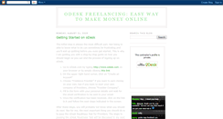 Desktop Screenshot of odesk-freelance.blogspot.com