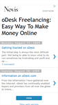 Mobile Screenshot of odesk-freelance.blogspot.com