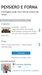 Mobile Screenshot of pensieroeforma.blogspot.com