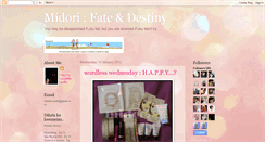Desktop Screenshot of midori-love-etude.blogspot.com