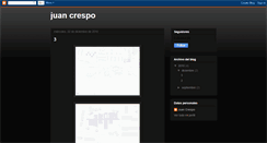 Desktop Screenshot of juancrespogarayp3.blogspot.com