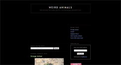 Desktop Screenshot of mysteryanimals.blogspot.com
