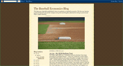 Desktop Screenshot of baseballecon.blogspot.com